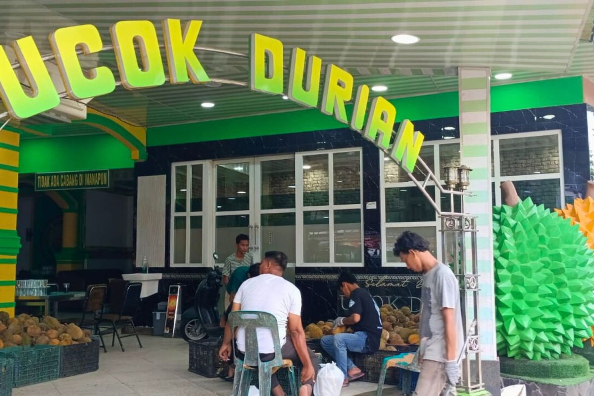 Ucok Durian: Tamu PON lebih suka durian rasa manis